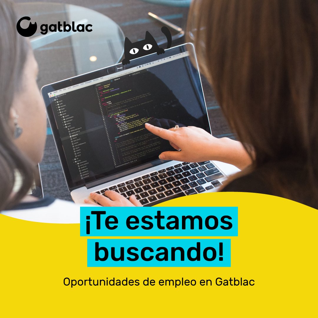 gatblac's tweet photo. ¡Te estamos buscando!
Nos encontramos con diversos procesos de selección para sumar profesionales de software y ventas a nuestro equipo de trabajo.

👇 VACANTES DISPONIBLES 👇
📌 Software Developer
📌 Software Engineer
📌 Software Sales Representative

👉 Enlaces en el hilo ✅ https://t.co/7I5rswXiAK