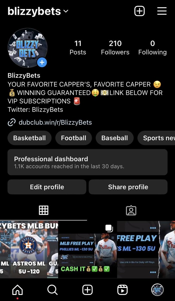 BlizzyBets's tweet photo. 🚨$250 INSTAGRAM GIVEAWAY 🚨

📸📷🎞️

I JUST MADE MY INSTAGRAM AND I AM GOING TO GIVE SOMEONE $250 IF YOU⬇️

1. LIKE+RT THIS TWEET
2. FOLLOW ME ON IG: BlizzyBets
3. REPLY WHEN YOU ARE FINISHED

WINNER WILL BE MESSAGED AT 11PM TONIGHT, GOODLUCK 💙

#GamblingTwitter #SportsBetting https://t.co/wygLKVyAI2