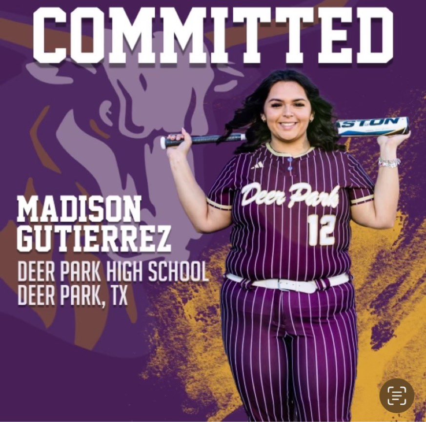 Officially signed my letter of intent to continue my education and softball career @TCSteerSoftball. Thank you <a href="/Coach_Reyna21/">SELENA REYNA</a> for the opportunity. Can’t wait to get started! 🥎💜💛💜💛 #deercommits #senior2023 
<a href="/DeerPark_SB/">Deer Park Softball</a>