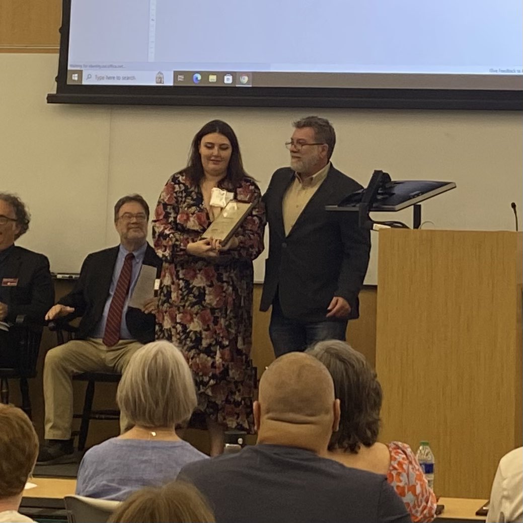 CofCClassics's tweet photo. Congrats to all the graduating classics and archaeology students who won awards today! https://t.co/4UMIhyiUwx