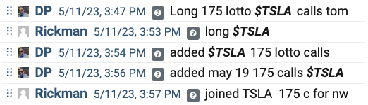 T3 Live on Twitter: "$TSLA is up $1+ after hours. Good thing