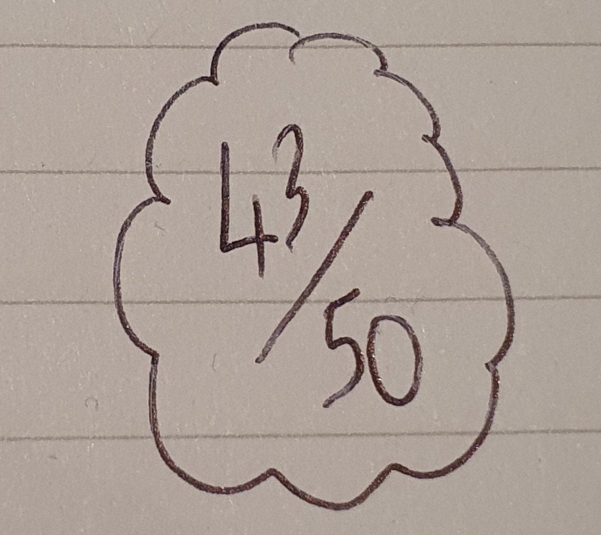 katharine2712's tweet image. 43/50 for Team Robbins #jaysvirtualpubquiz. Got the connection in two!