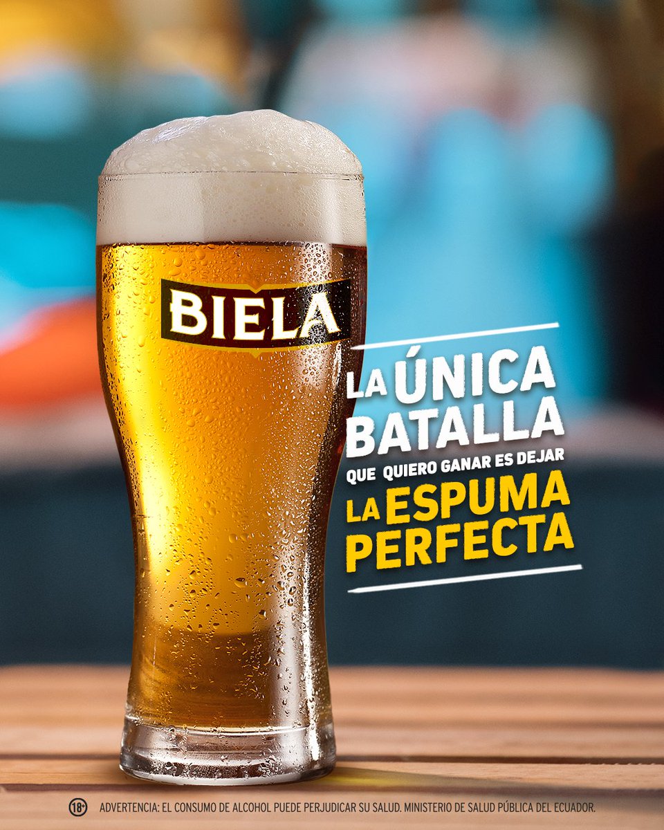 Esta batalla se las gana con unas Bielas Bien Heladas.
#MásMomentosMásAmigos #Biela