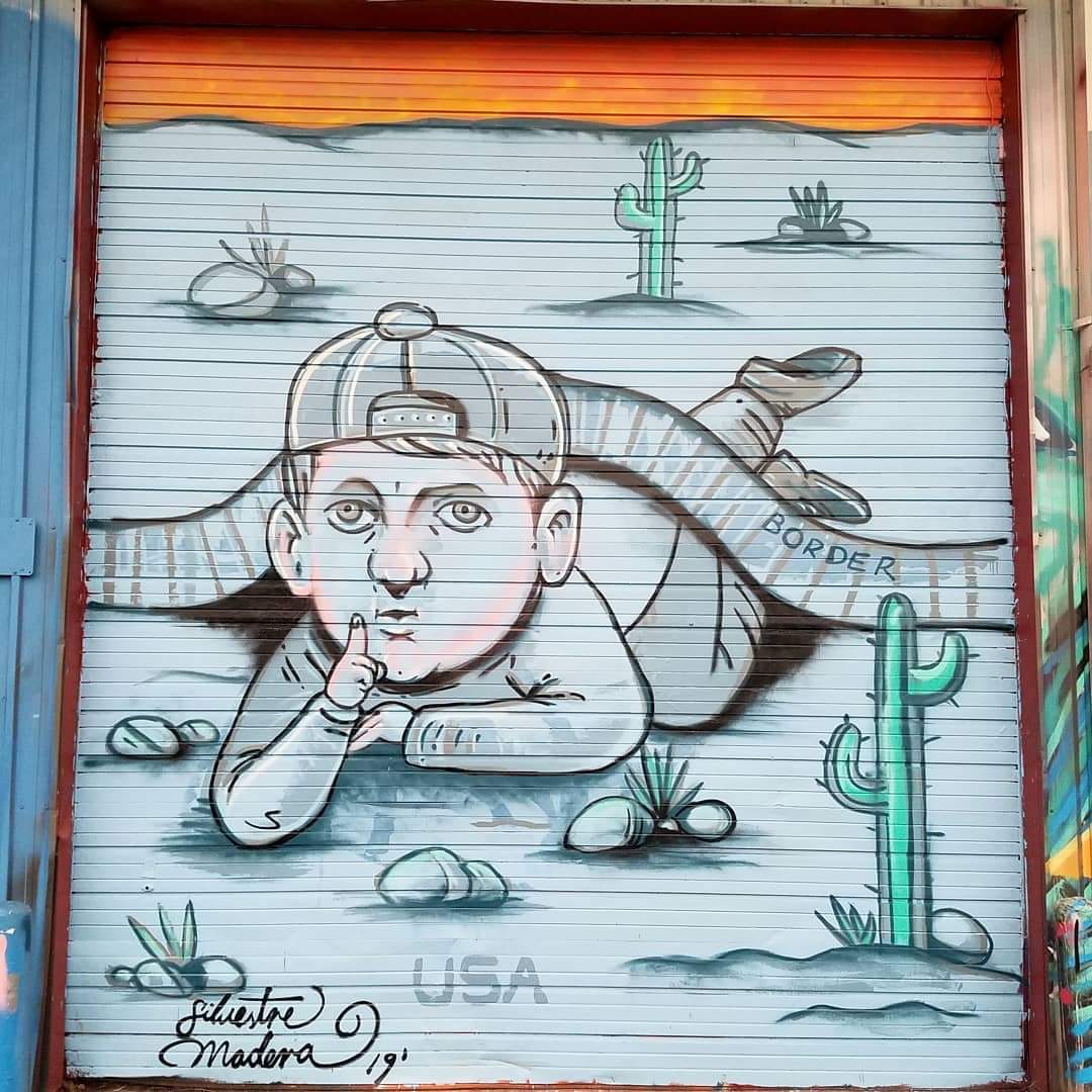 ss_madera's tweet photo. "Border"
Artist @silvestre.madera 
××××××
#border #hamhouston #houstonart #houstonstreetart #monterrey  #graffitimonterrey #mexico #usanda #xrp #solo #coreum #NFT https://t.co/AlDunB6CVm