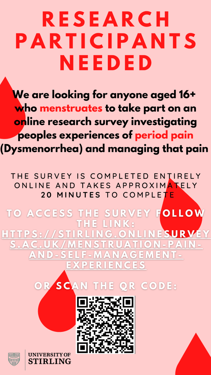 DurandHannah's tweet photo. We're still interested in understanding experiences of period pain and its management in the UK. 

For more information or to take part visit https://t.co/pHYNsp5zOn 

RTs appreciated! @4mhealth @PandemicPeriods @PeriodPositive @bloodygood__ https://t.co/jb4VjkbRkT