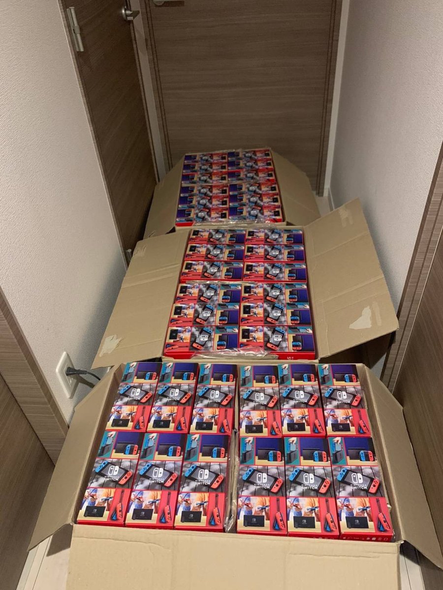 ⚠️放出！大還元企画の開催中！！⚠️

スペシャルＢＯＸ抽選✨皆さん応募済み？📝

➡ＰＳ５　×　2名様

➡Switch　 ×　2名様

➡iPhone 14 Pro  ×  ２名様

【応募】
フォロー＆リツイート＆リプ✨

クレカ誘導一切ありません
偽垢には注意

【締切】
⚠️5／21迄