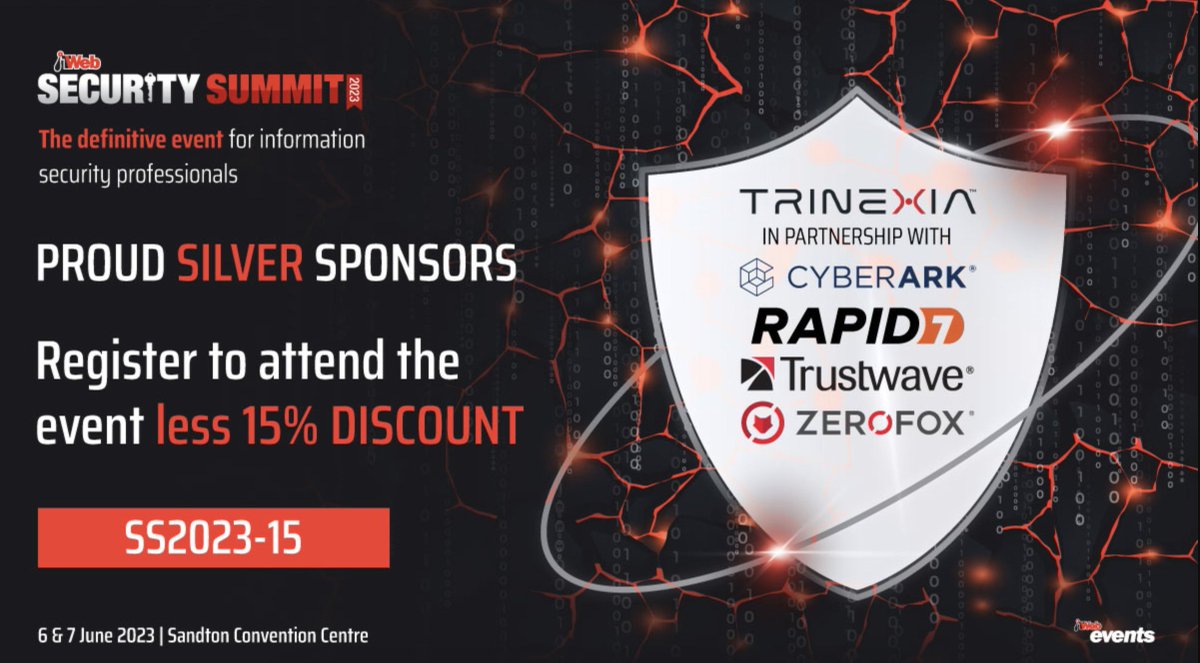 ZeroFox is a proud silver sponsor for this year's #ITWebSS2023!

Over two days, you will hear from 50+ speakers on topics covering #cybersecurity and meet with over 30 leading security technology providers to learn about the latest solutions.

bit.ly/3V43Vfu