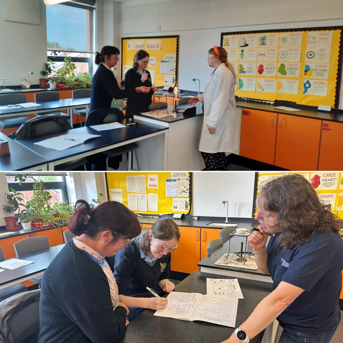LJMUAbsChem's tweet image. Fabulous to work with parents &amp;amp; Learners. Thanks to all those that joined us to practice a GCSE #requiredpractical
- together we can make a difference!
Teamwork makes the dreamwork 👏@ljmuoutreach @roysocchem #chemistryforall @ArchiesScience @abblanchschool
