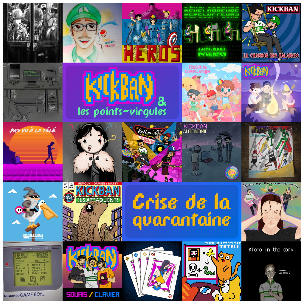 C'est l'anniv de Crise de la quarantaine ! TROIS ANS ! Album enregistré avec notre commu pendant le 1er confinement, big up à tous les ; ayant participé ! 💜💙💛
Le clip ici : youtu.be/l-ngWPIluew

Dispo sur les plate-formes : liens en bio et sur kickban.fr ;)