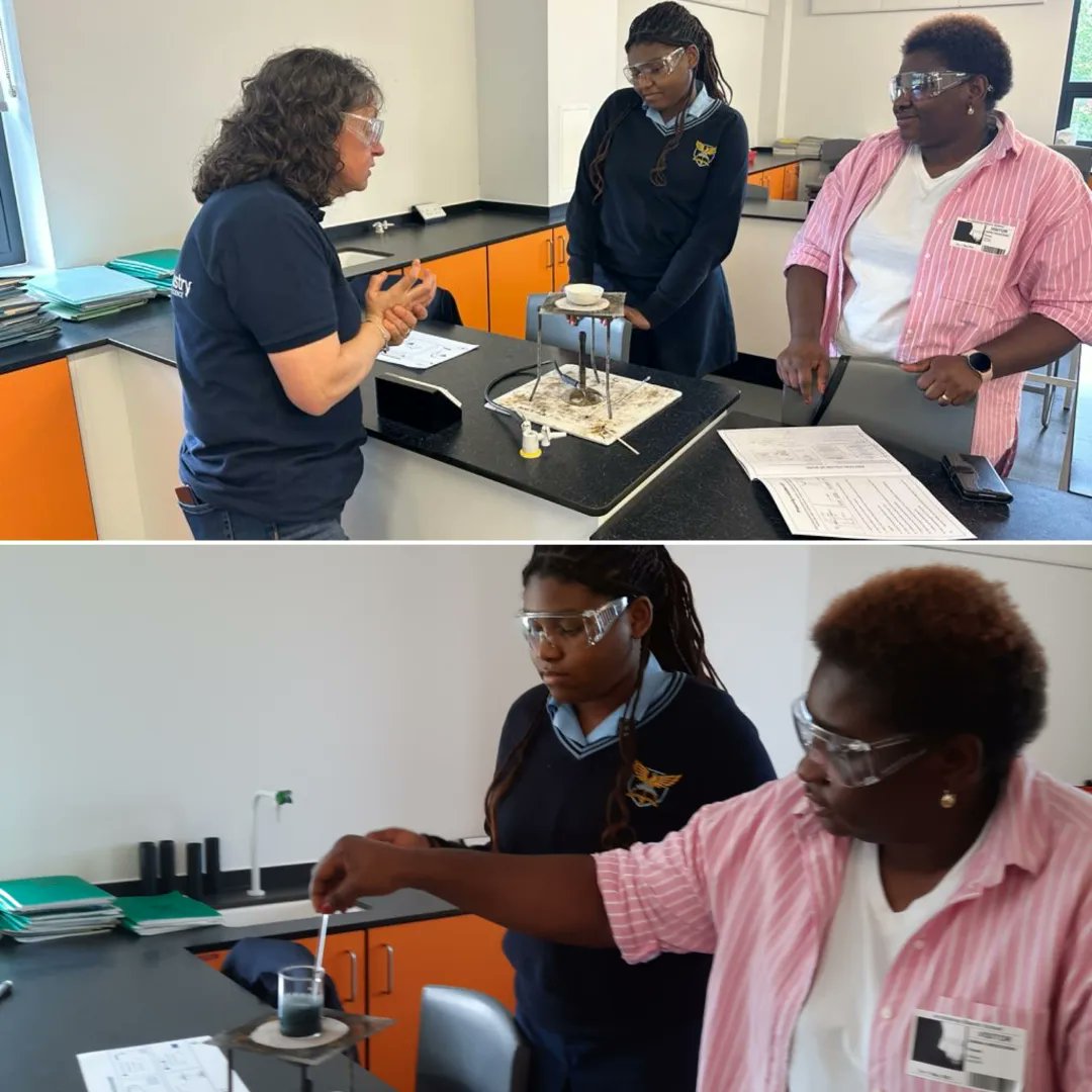 LJMUAbsChem's tweet image. Fabulous to work with parents &amp;amp; Learners. Thanks to all those that joined us to practice a GCSE #requiredpractical
- together we can make a difference!
Teamwork makes the dreamwork 👏@ljmuoutreach @roysocchem #chemistryforall @ArchiesScience @abblanchschool