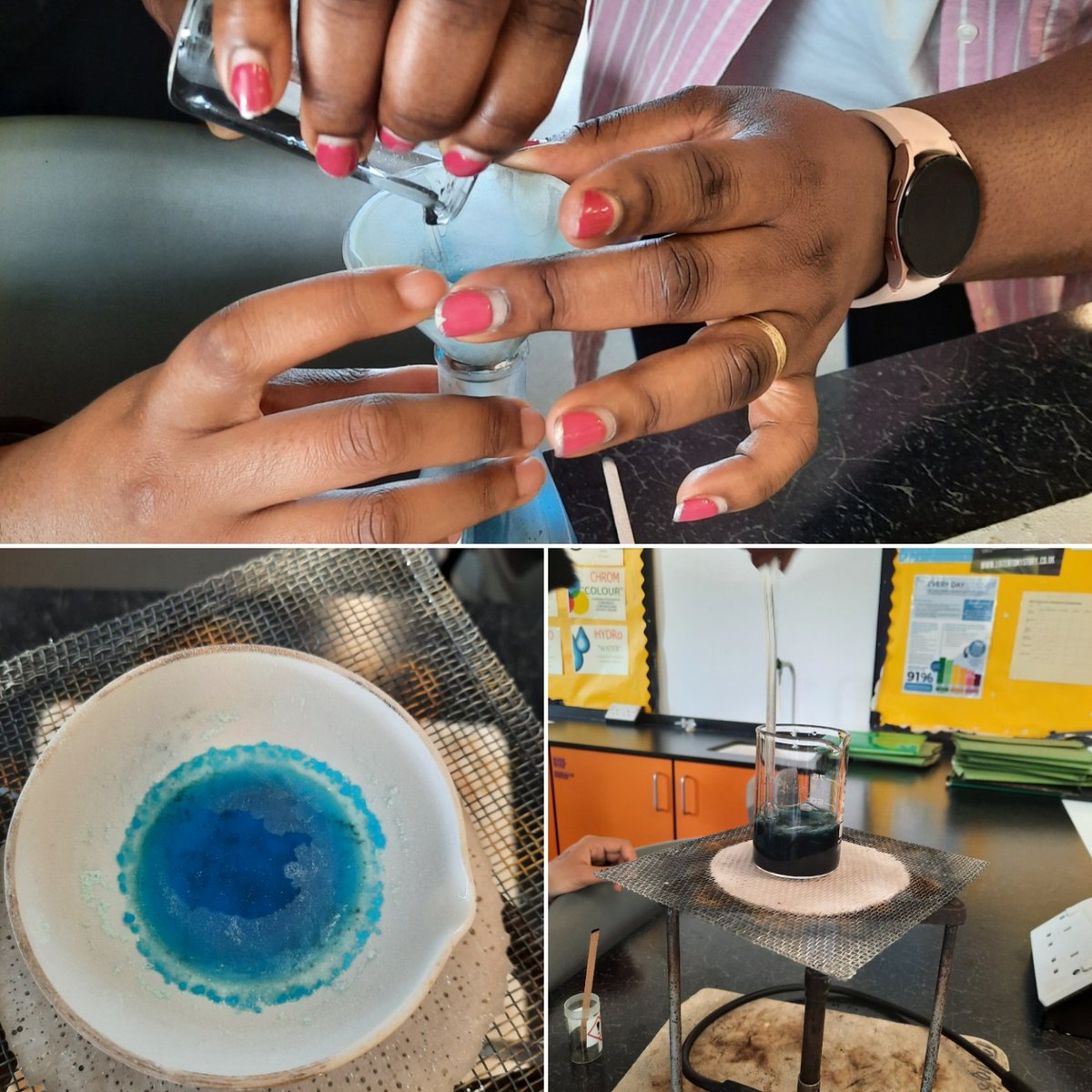 LJMUAbsChem's tweet image. Fabulous to work with parents &amp;amp; Learners. Thanks to all those that joined us to practice a GCSE #requiredpractical
- together we can make a difference!
Teamwork makes the dreamwork 👏@ljmuoutreach @roysocchem #chemistryforall @ArchiesScience @abblanchschool