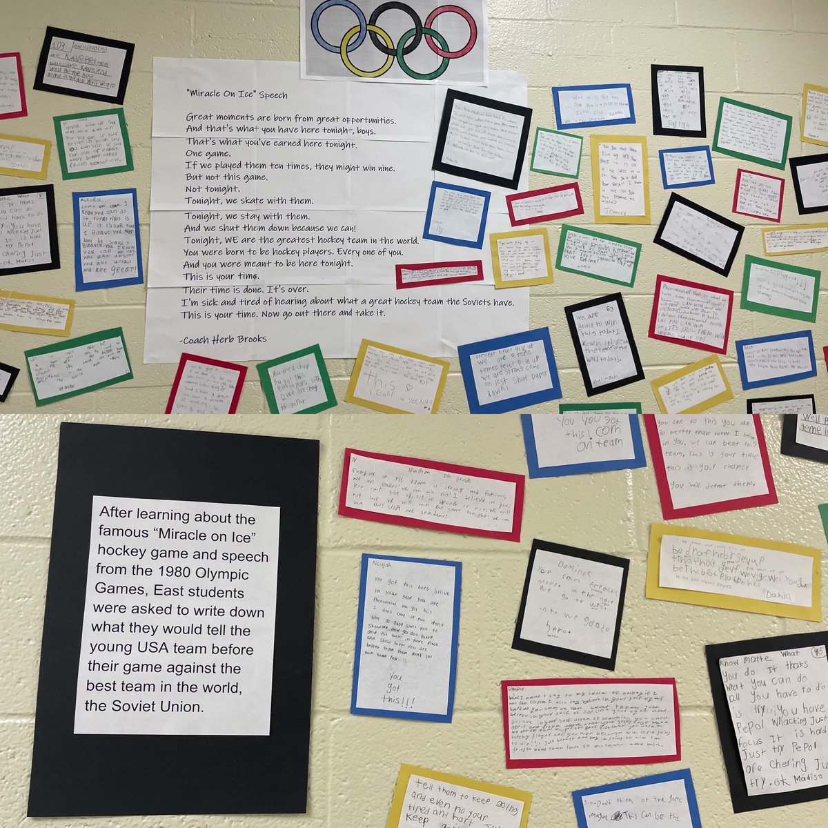 Miracle on Ice inspiring our young writers! @AGHoulihan @Renee_McKinnon1 @UCPSNC @DennyFerguson2 https://t.co/zCyCOdPXm5
