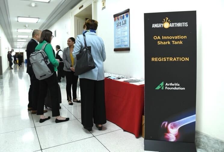 Angry@Arthritis (@angryarthritis) on Twitter photo Today’s the day 📅 In Capitol Hill, we’re hosting the first annual new science OA “shark-tank” meeting alongside the <a href="/ArthritisFdn/">Arthritis Foundation</a> (1/3) Today’s the day 📅 In Capitol Hill, we’re hosting the first annual new science OA “shark-tank” meeting alongside the <a href="/ArthritisFdn/">Arthritis Foundation</a> (1/3)
