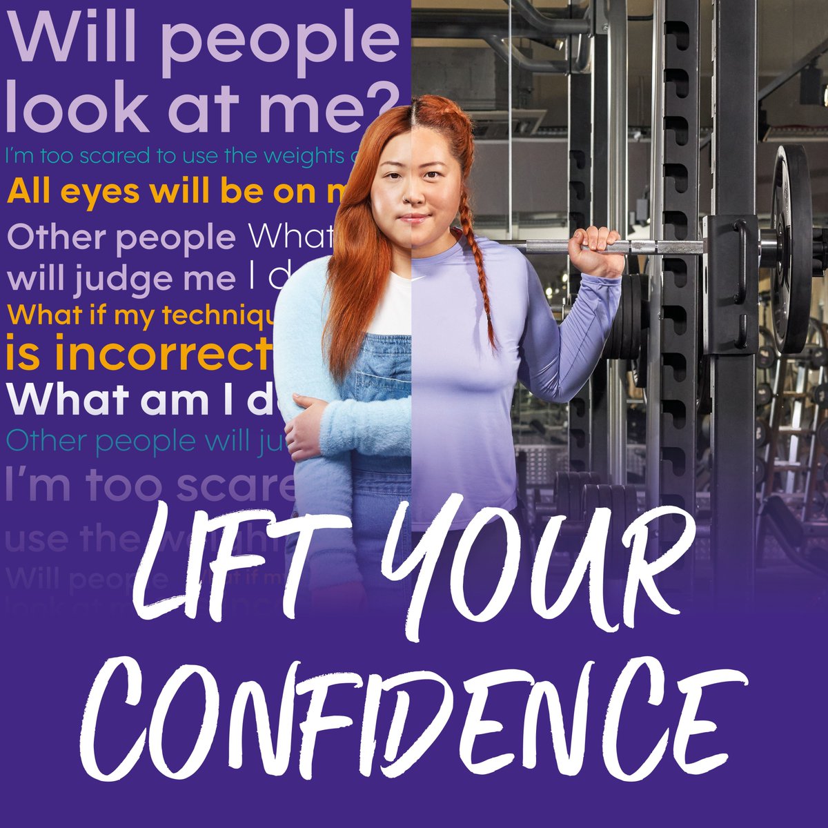 👋 Don't let worries about being judged hold you back from hitting the gym! We've all been there, and it's totally normal to feel a little nervous. Our gym community is all about lifting each other up and boosting confidence 💪🏋️‍♂️🏋️‍♀️ So, let's smash those goals 🔥