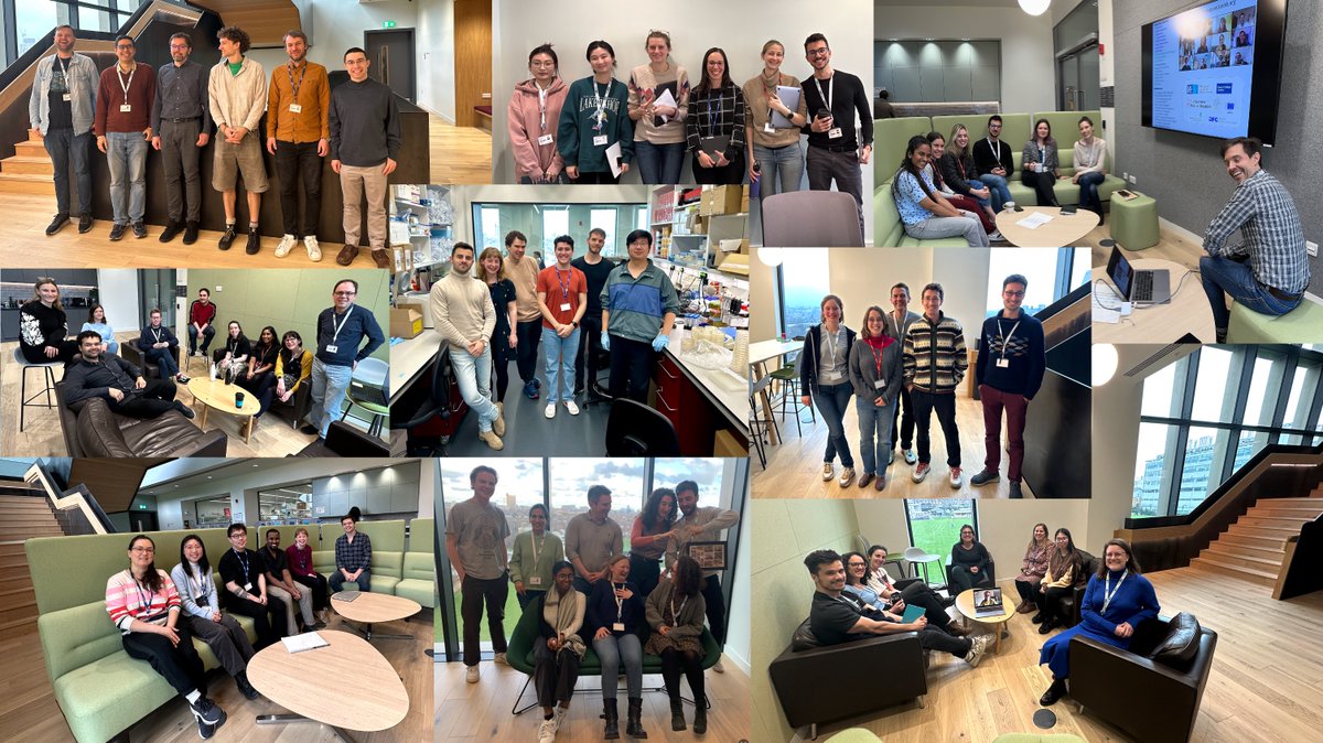 So sorry @FlyGutLab Group, forgot to take a photo when meeting today! Here some I took in our amazing new building when meeting all 35 @MRC_LMS Groups including @metzisv @BorisLenhard @vaquerizasjm @Speck_Lab @k_sarkisyan @tobias_warnecke @louise_fets @Alexis_Barr @aexbrown