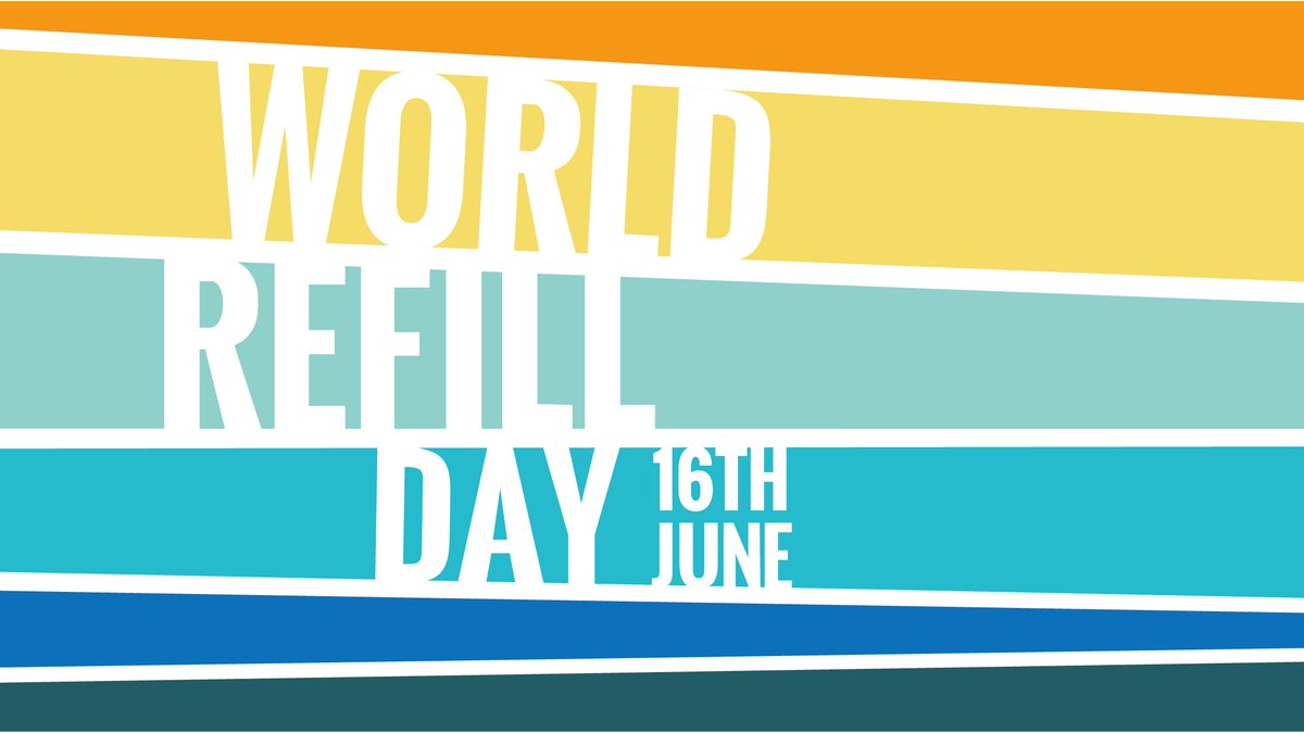Refill's tweet photo. 5 weeks until #WorldRefillDay ⏰

Icymi, we’re back for 2023 with an exciting new look &amp; even more exciting GLOBAL DAY OF ACTION for you to get involved with on Friday 16th June!

Stay tuned next week for a big announcement on what we’ve got planned…👀👀
https://t.co/7Puhwd5avu https://t.co/jB48kJVtZK