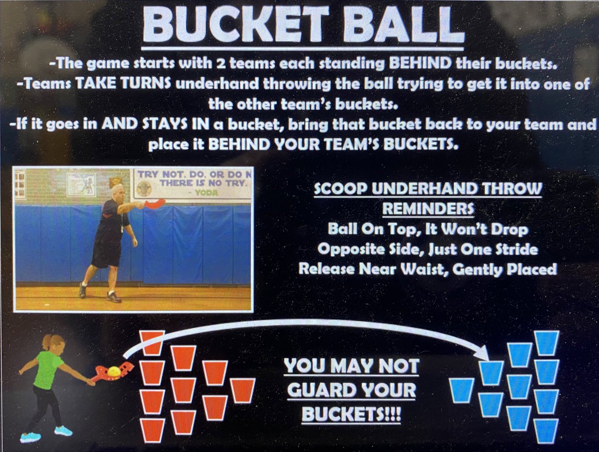 New Scoop game next week in #physed I’m also making shorter Phys.Ed.Schools (7 minute) and Choose Your Challenge (6 minute) videos starting with this piece of equipment. Posting to my YouTube channel this weekend.