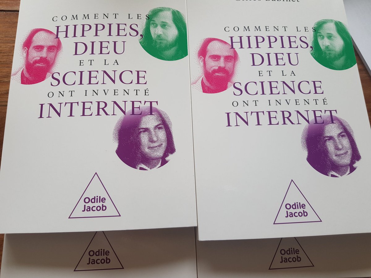 C'est aujourd'hui le lancement de "comment les hippies, Dieu et la science [fiction] ont inventé Internet", merveilleux et remarquable ouvrage que je vous invite vivement à lire et à recommander. 
odilejacob.fr/catalogue/scie…