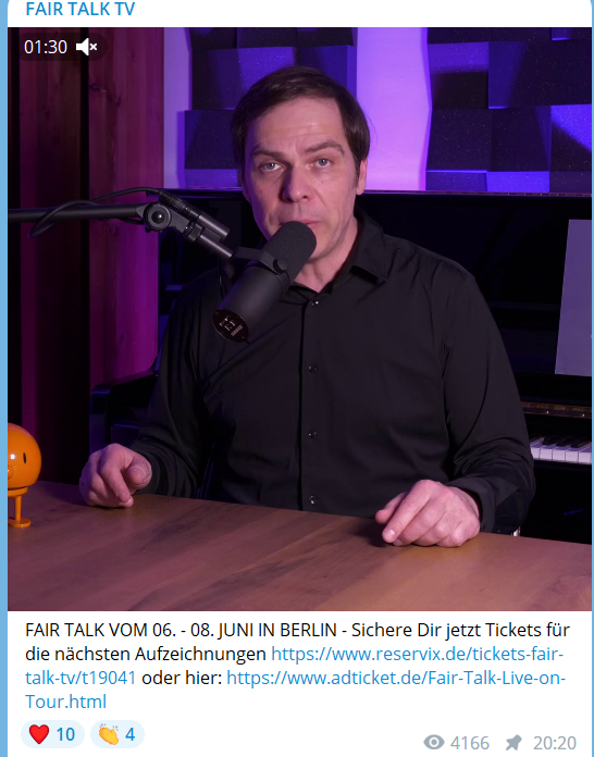 Die #Musikbrauerei ist der Hotspot für #Querdenken und #Verschwörungsglauben in Berlin. Im Juni gibt es mehrere VAs von #Lehrich s Fairtalk. Ein Thema ist 'Migration. Wo sind die Grenzen von Einwanderung?' u.a. mit #KenJebsen und #NikolaiBinner.