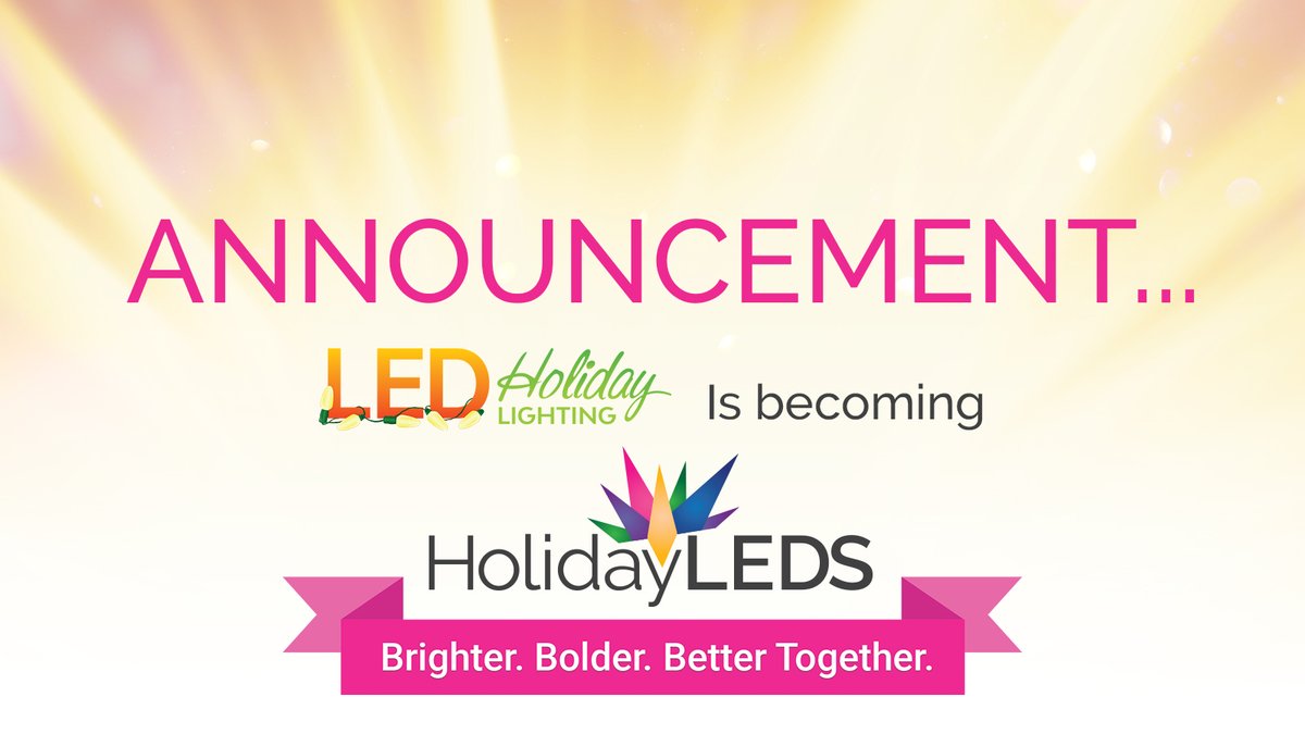 ledholidaylight's tweet photo. !! ANNOUNCEMENT !!
We’re excited to announce that we’re merging with Michigan-based lighting company,  https://t.co/RiTW86QYKA!
This decision ensures we can provide the best service, quality products, and fair pricing you know and love. Stay tuned for more info! https://t.co/con0F7TcCw