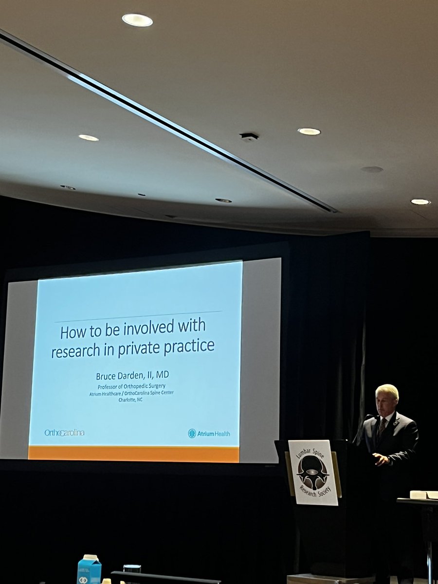 LSRSspine's tweet photo. Presidential address by @bdarden14 https://t.co/MWg8jan1fl