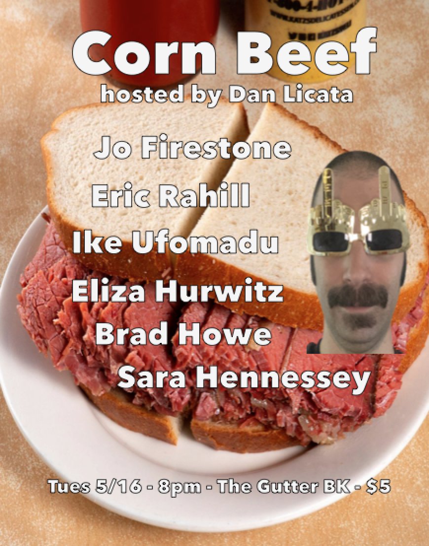 If any celebs are reading this please bring corn beef to da writer strike. Kind bars & Hal's chips aint cuttin da mustard. Also come to Corn Beef next week: eventbrite.com/e/corn-beef-6-…