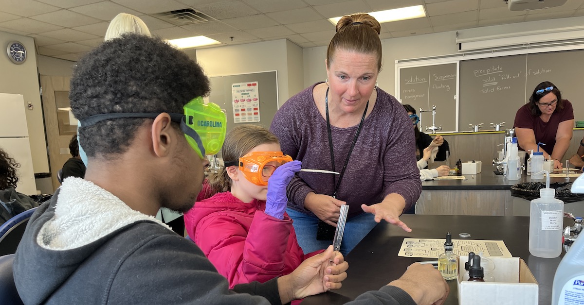 Woodward Park science teacher Kelly McAllister is inspiring future generations of female leaders. She chose her career path in part to help increase female representation in STEM. A Columbus native, she has been with CCS for over 20 years! #OurCCS

READ: bit.ly/42GIrIU