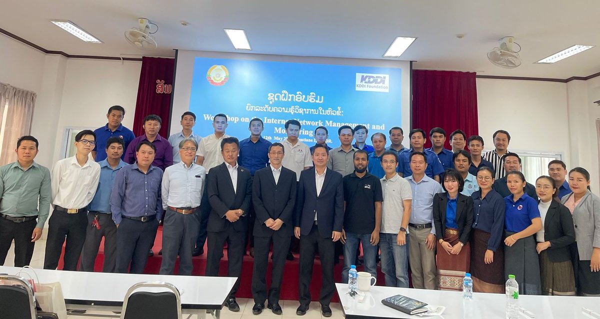 minilabs_'s tweet photo. One more day to finish the NMM workshop at Laos. Thanks Lao Telecommunication Regulatory Authority for hosting us. https://t.co/RU0KIfDKTX
