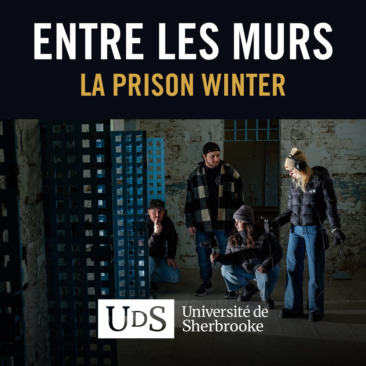 flshUdeS's tweet photo. Découvrez le nouveau #balado des étudiantes et étudiants en #histoire @USherbrooke portant sur la #prison Winter https://t.co/rTOwQGZXVV @VilleSherbrooke @Christine_QS #Mhist #Sherbrooke @cegepsherbrooke https://t.co/1fRzPSE4YV
