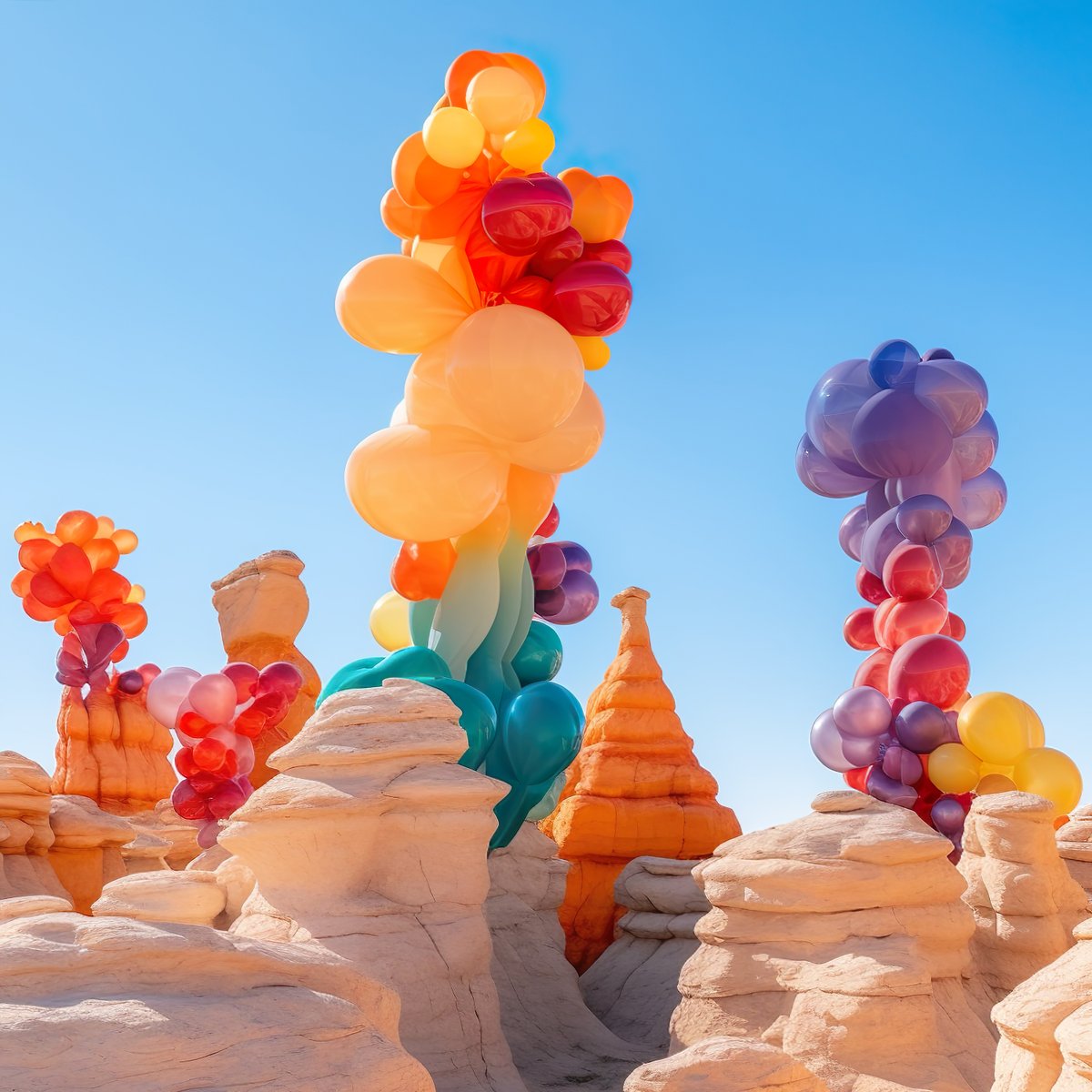 My AI piece, "The Journey Skywards" is now available as a 1/1 on <a href="/objktcom/">objkt</a> for 250tez.

This artwork is a reminder to always try and look up❤️