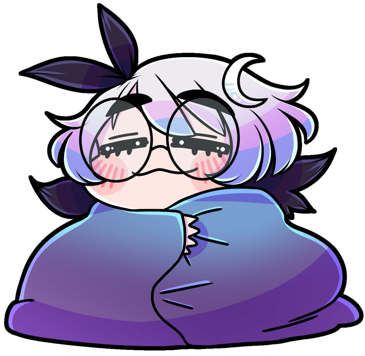 「Doin my first react stream tonight! We'r」|Alphena 🌌 Void Witch VTuberのイラスト