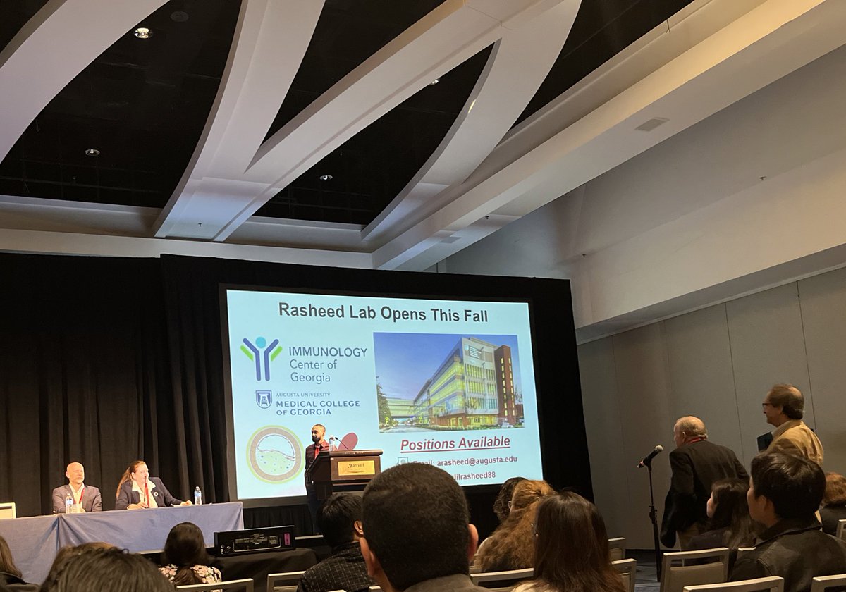 Katey Rayner (@kateyrayner) on Twitter photo I know I am biased but @adilrasheed88 gave an outstanding talk about how cool the spleen is during atherosclerosis. And—he is recruiting for his brand spanking new lab so if you think the spleen is cool too, hit him up! #VascularDiscovery23 I know I am biased but @adilrasheed88 gave an outstanding talk about how cool the spleen is during atherosclerosis. And—he is recruiting for his brand spanking new lab so if you think the spleen is cool too, hit him up! #VascularDiscovery23