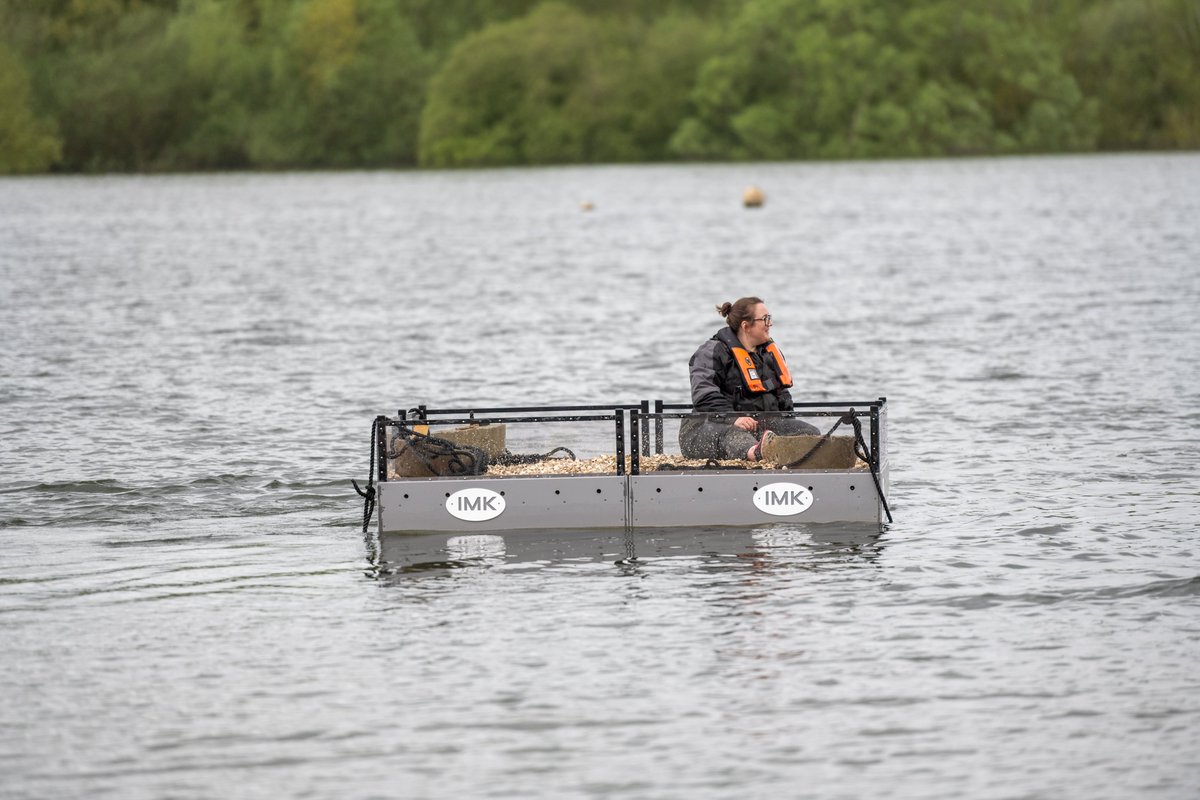 wildlifebcn's tweet photo. A big thank you to local firm @IMKellyRail for their sponsorship of a brand new tern raft which was launched at our Pitsford Reservoir Nature Reserve this week. This fantastic new floating nest site will help us to protect terns at this special reserve! https://t.co/qq90XUTH7y