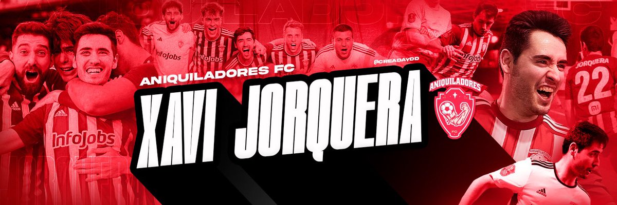 Diego☀️ (@creadaydd) on Twitter photo Y seguimos con los Banners de <a href="/AniquiladoresFC/">Aniquiladores FC 💪</a>
Esta vez el crack <a href="/xavigjorquera98/">Xavi García Jorquera</a>
espero te guste! 🔥❤️ Y seguimos con los Banners de <a href="/AniquiladoresFC/">Aniquiladores FC 💪</a>
Esta vez el crack <a href="/xavigjorquera98/">Xavi García Jorquera</a>
espero te guste! 🔥❤️