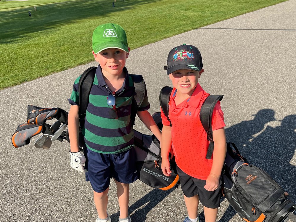 1st Day of Jr. Lessons ⛳️