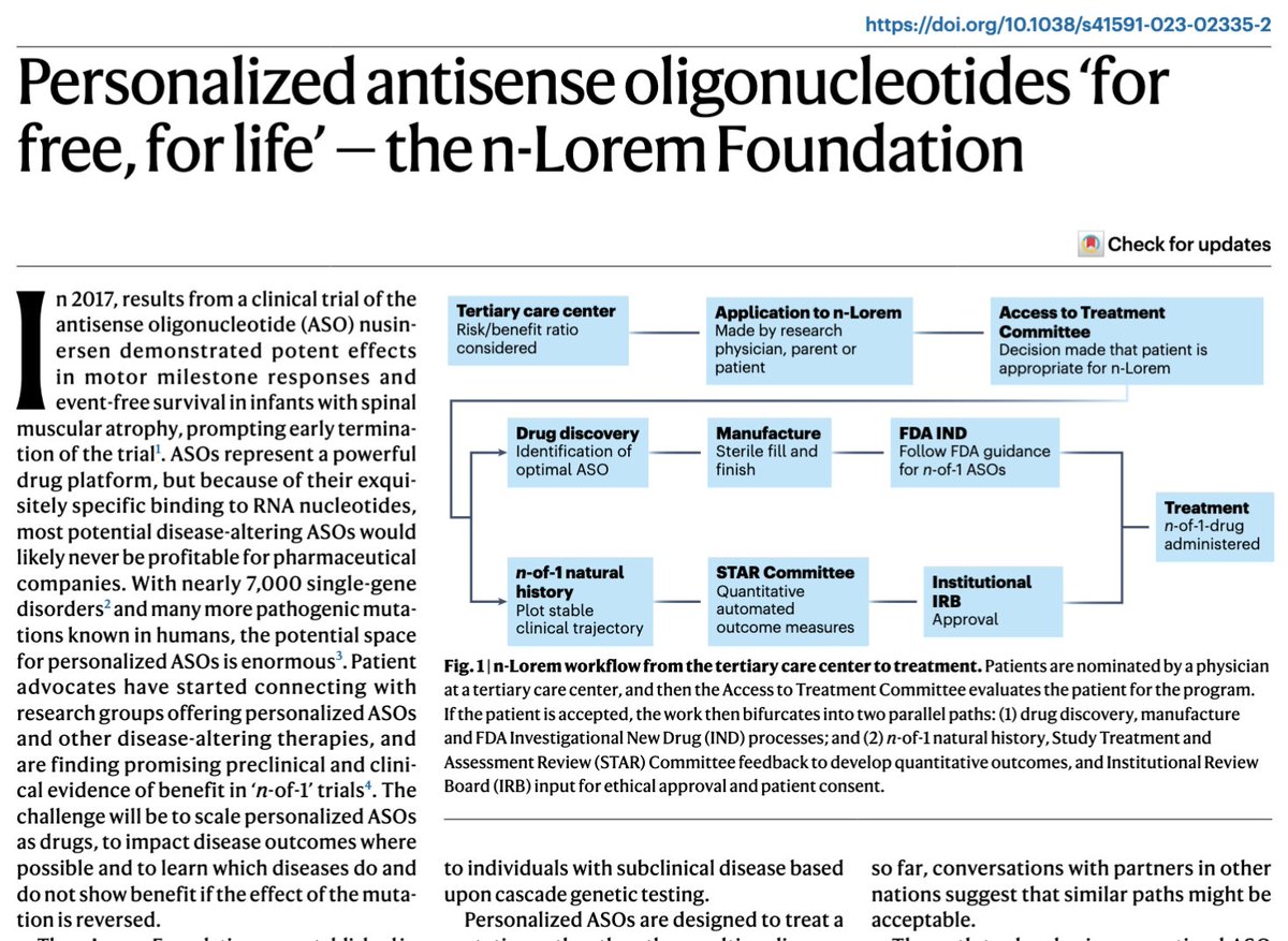 Joseph G. Gleeson (@jogleeson_ucsd) on Twitter photo Our review at <a href="/NatureMedicine/">Nature Medicine</a> covering <a href="/n_lorem/">n-Lorem Foundation</a> is now at: rdcu.be/dbUJs. No better justification for genome sequencing that targeted therapy for disease! And n-Lorem makes these drugs available 'for free, for life'. A behind-the-scenes look. Our review at <a href="/NatureMedicine/">Nature Medicine</a> covering <a href="/n_lorem/">n-Lorem Foundation</a> is now at: rdcu.be/dbUJs. No better justification for genome sequencing that targeted therapy for disease! And n-Lorem makes these drugs available 'for free, for life'. A behind-the-scenes look.