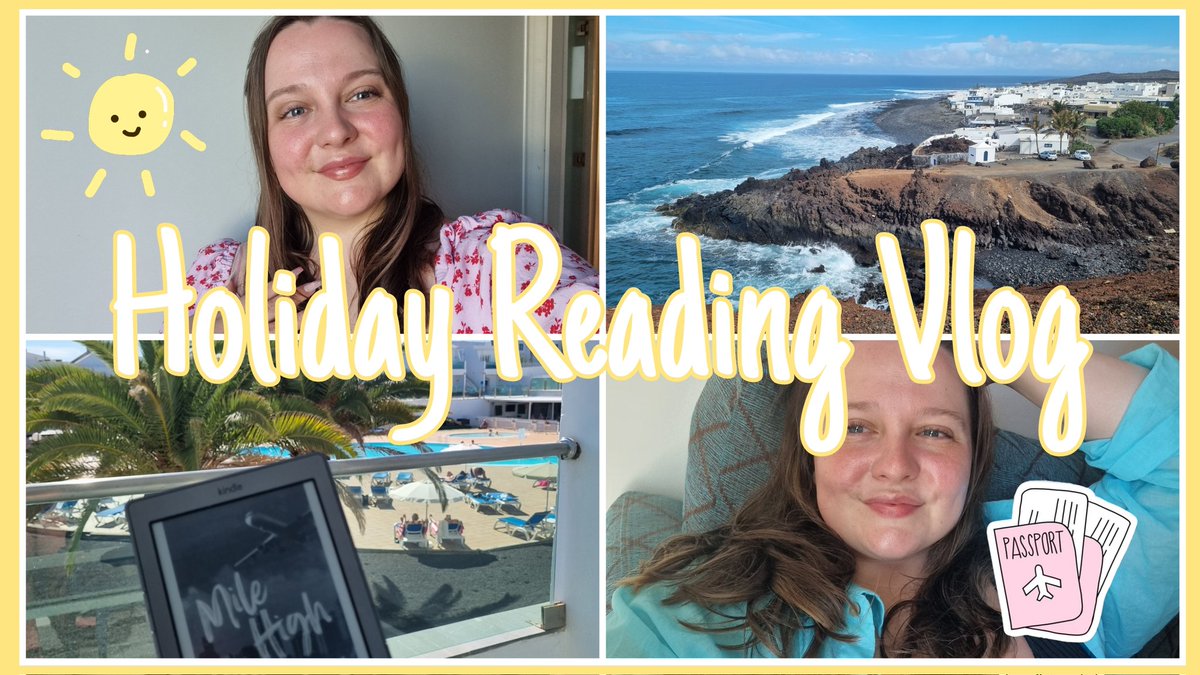 I filmed a vlog of what I was reading/got up to whilst in Lanzarote last week ☀️✈️
youtu.be/EPLxxgIZ04g
