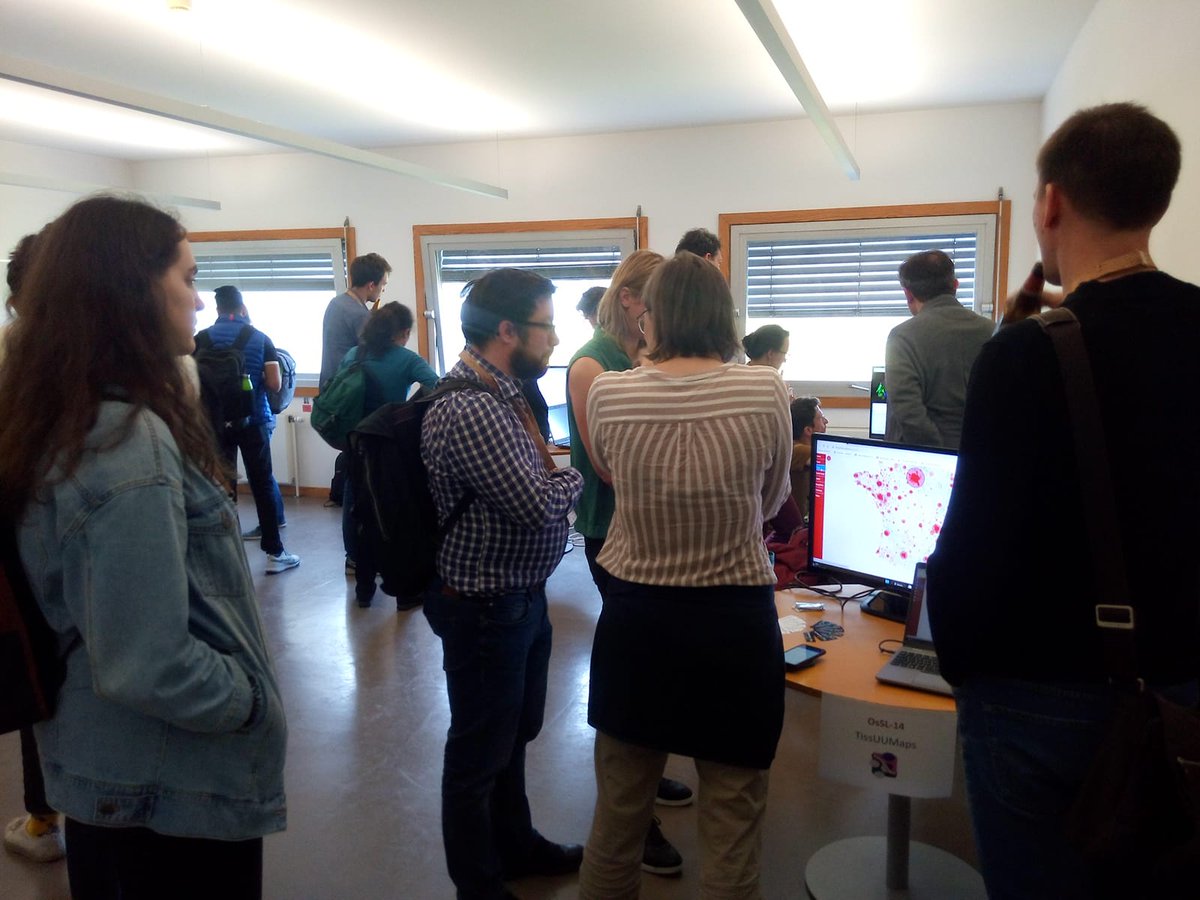RogerDAntuono's tweet photo. There is a very effective way to help the #bioimageanalysis community:
organize an #OpenSource #Software lounge (OsSL)
to connect researchers with developers
like #NEUBIAS does!
(Porto, 2023)
@NEUBIAS_ @EoscLife Thank you Maria Azevedo @ALM_i3S and Florian Levet @f_levet ! https://t.co/Zx6EQvvOBs