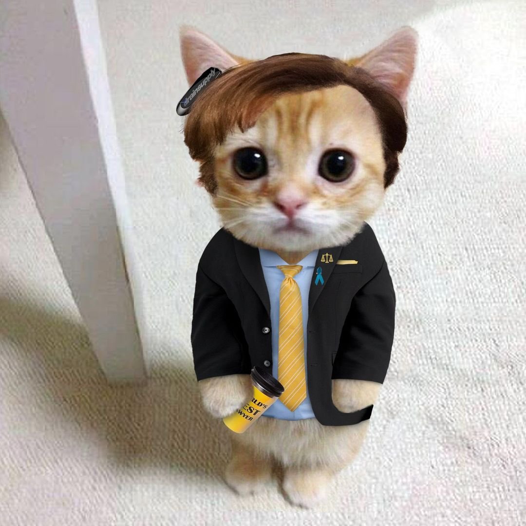 walter the cat tie