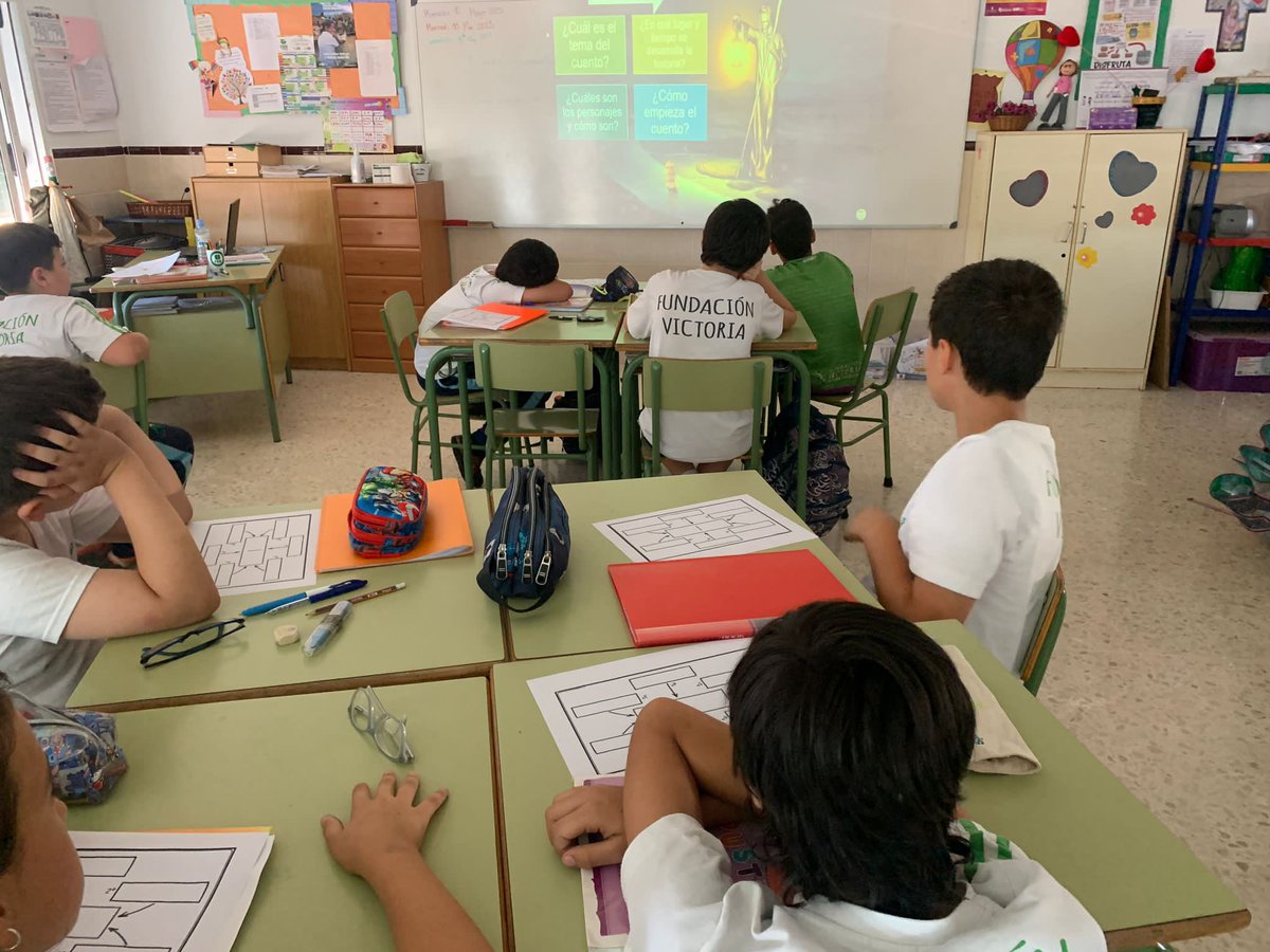 SJObrero's tweet photo. 🚨PROYECTO: 
LEER TE DA ALAS 🪽 
#Primaria 
Tercer ciclo ya están en el ecuador de su proyecto. 
Rutinas, destrezas y estrategias de cooperativio, sin dejar atrás esquemas, creaciones literarias y otras actividades como se ven en las evidencias
#ColegiosDiocesinos
#ECOescuelasFV https://t.co/Ygc6fVHxOS