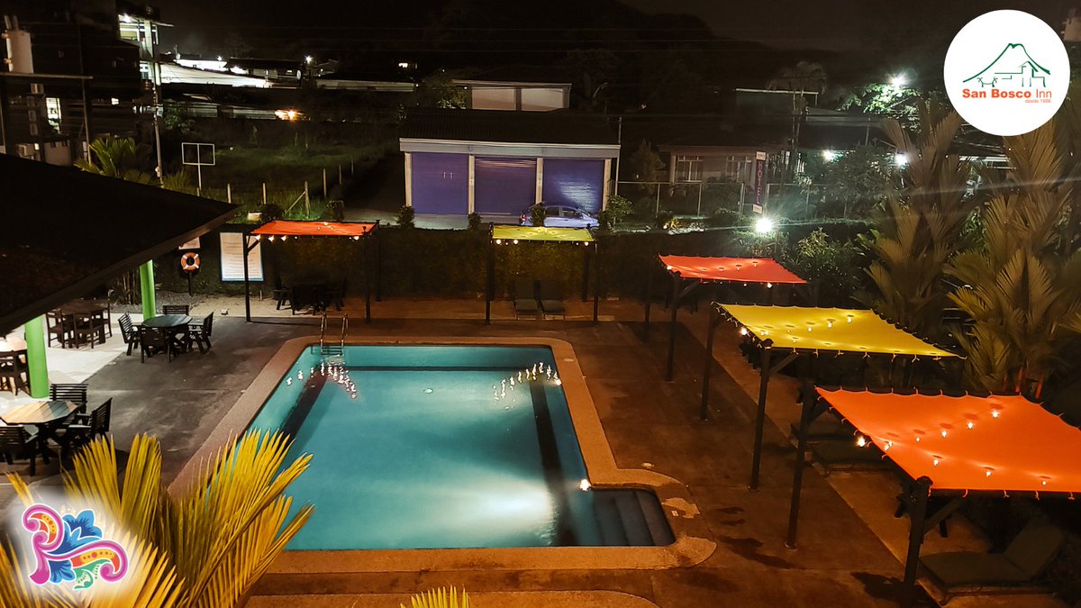 SanBoscoInn's tweet photo. Tiempo para disfrutar la noche! | Time to enjoy the night!

#WhatsApp: https://t.co/rxHKvaMwez
#BookNow: https://t.co/pf4wVcpWNB

#CostaRica #VolcánArenal #ParqueoSeguro #WiFiGratis #AguasTermales #LaFortuna #ArenalVolcano #FreeWiFi #HotSprings https://t.co/RTu1bjQq7J