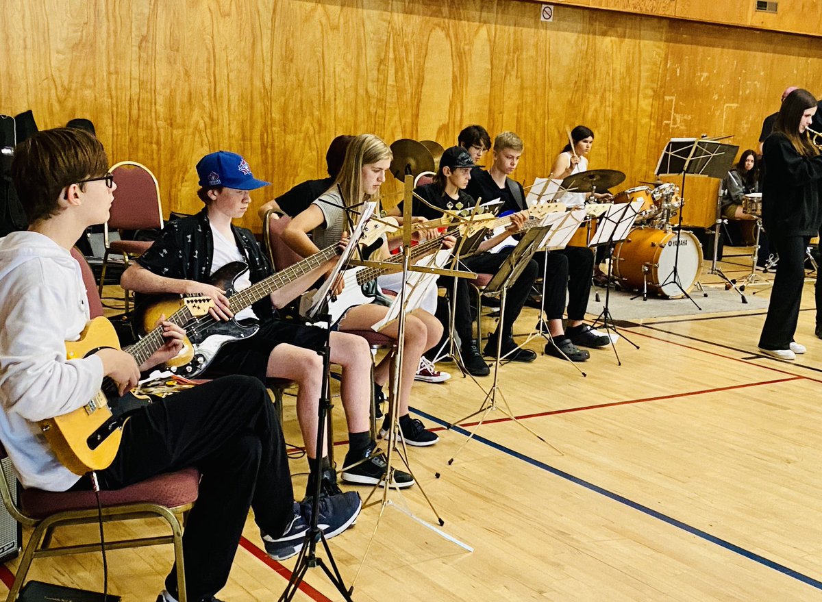 CNB Gr. 8 band trip has had an excellent first day! Thanks to St. Mary’s School for welcoming us as performers! CNB played strong and the audience was pleased! ⁦<a href="/SD23News/">Central Okanagan Public Schools</a>⁩