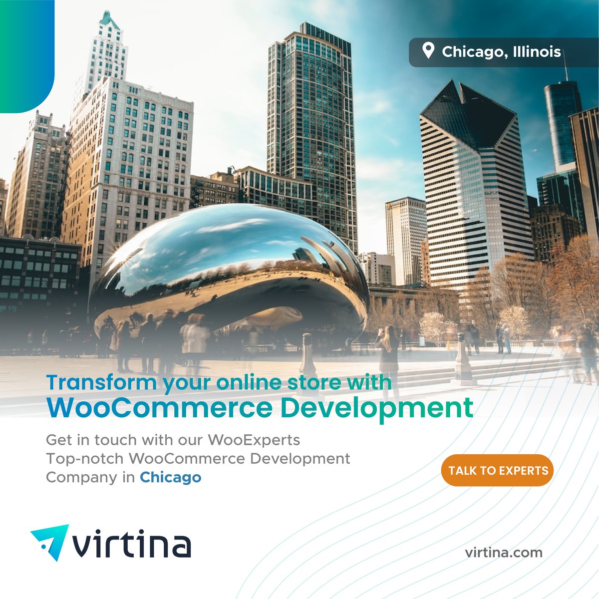 VirtinaPro's tweet image. Ready to transform your online store into a powerhouse of success? Look no further than our team of WooExperts at Virtina!  Get in touch with us today and let&apos;s take your business to new heights! #WooCommerceDevelopment #eCommerce #businessgrowth #digitalmarketing #Chicago