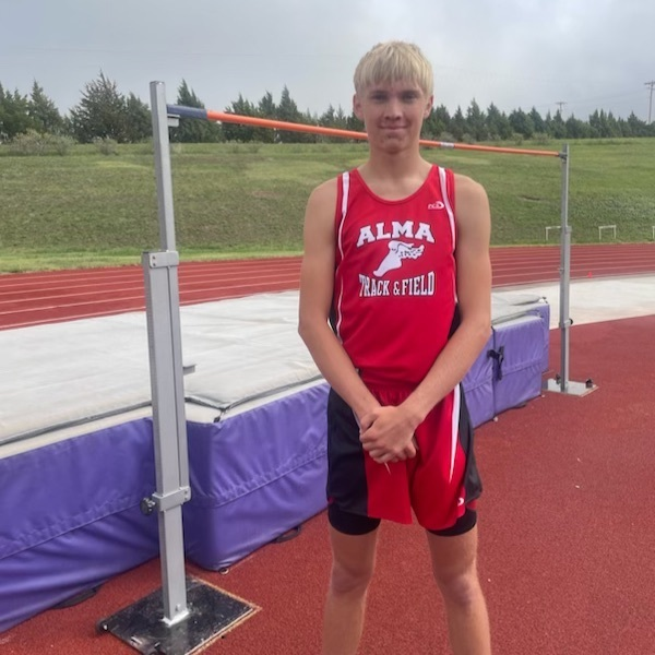 almacardinals's tweet photo. We have our second State Qualifier!! Peyton Herrick has qualified in the High Jump! Way to go, Peyton! #ProudToBeACardinal #BurkeBound https://t.co/Q5RpMCMPNN