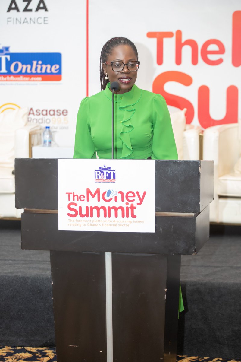 Ghana Stock Exchange (@gstockexchange) on Twitter photo The MD of GSE, Abena Amoah, delivered the keynote address at this year's Money Summit, organized by the B&FT Newspaper on the theme: 'Africa's Robust Financial Sector: The Catalyst for Sustainable Economic Growth'.
<a href="/gipcghana/">Ghana Investment Promotion Centre</a>
<a href="/SECGhana/">SEC-Ghana</a>
<a href="/gsiaonline/">Ghana Securities Industry Association</a>
<a href="/MTNGhana/">MTN Ghana</a> The MD of GSE, Abena Amoah, delivered the keynote address at this year's Money Summit, organized by the B&FT Newspaper on the theme: 'Africa's Robust Financial Sector: The Catalyst for Sustainable Economic Growth'.
<a href="/gipcghana/">Ghana Investment Promotion Centre</a>
<a href="/SECGhana/">SEC-Ghana</a>
<a href="/gsiaonline/">Ghana Securities Industry Association</a>
<a href="/MTNGhana/">MTN Ghana</a>