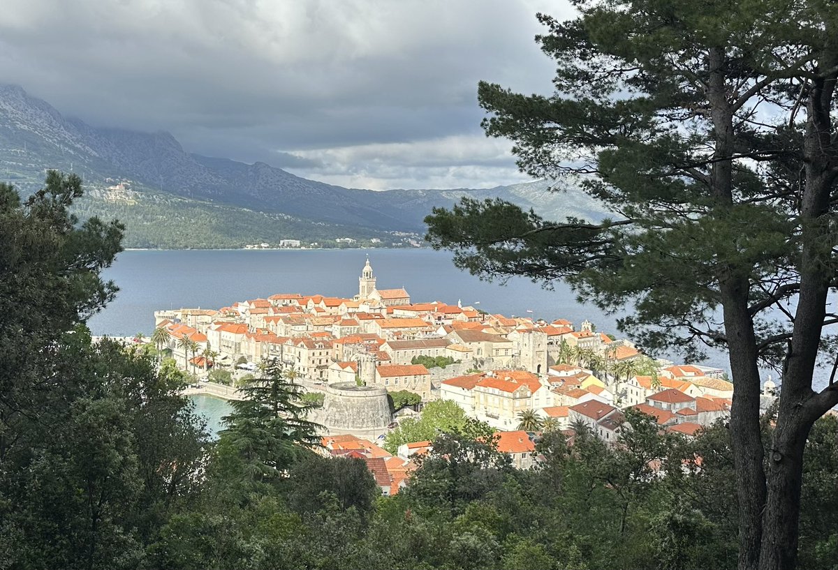 Incredible views in Croatia this week!