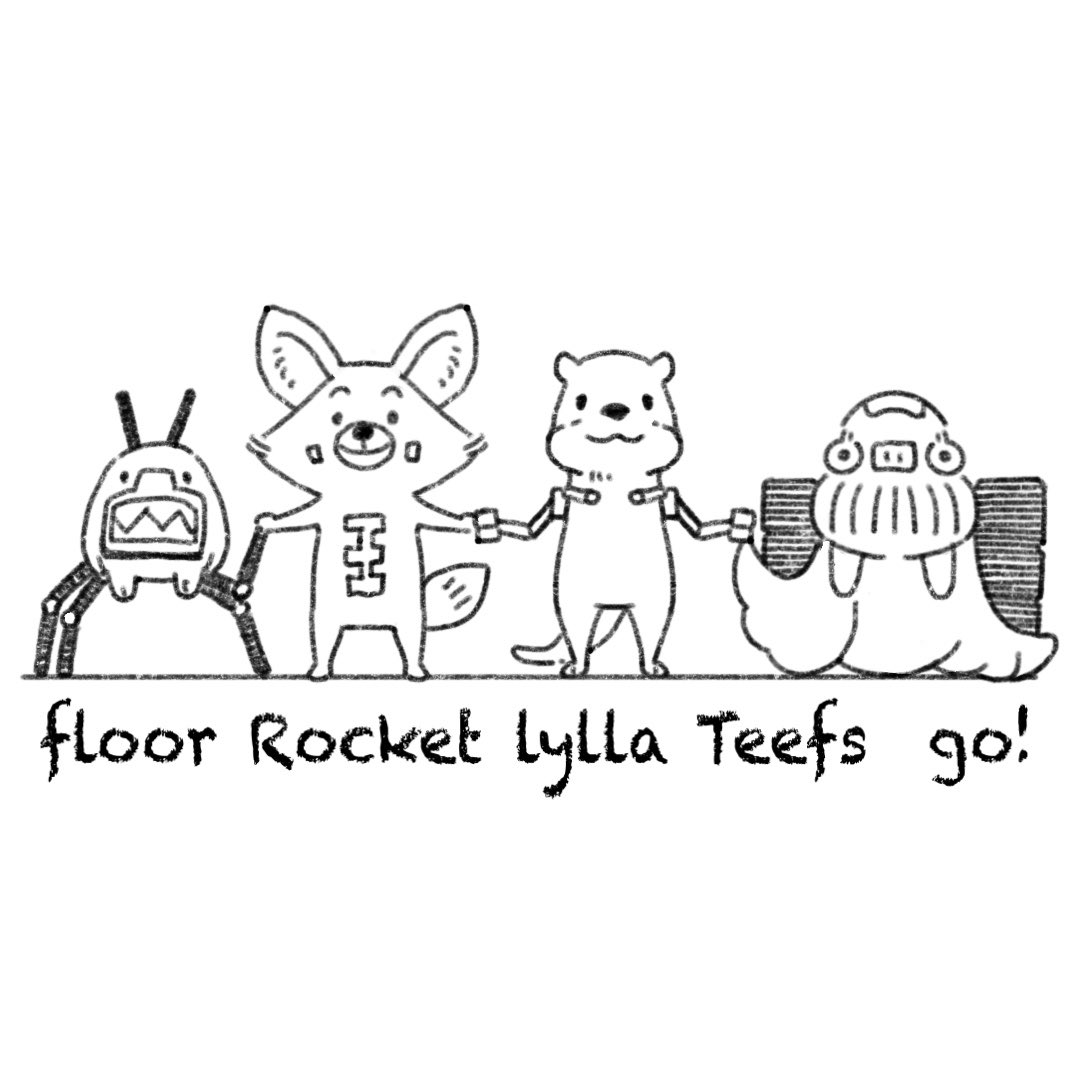 onlyanilov's tweet image. #guardiansofthegalaxy  #floor #rocket #lylla #teefs #go #art #drawing