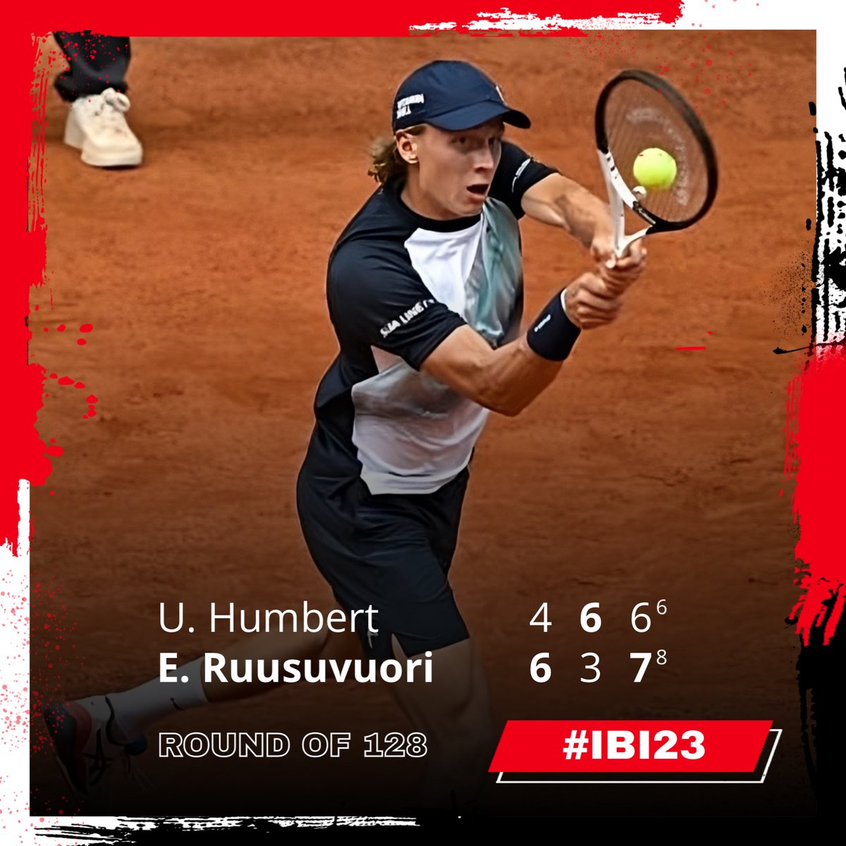 SportaPost's tweet photo. @atptour @EmilRuusuvuori @InteBNLdItalia That’s our guy 💪🎾  @EmilRuusuvuori 🚀 https://t.co/OtoRAAvZN8