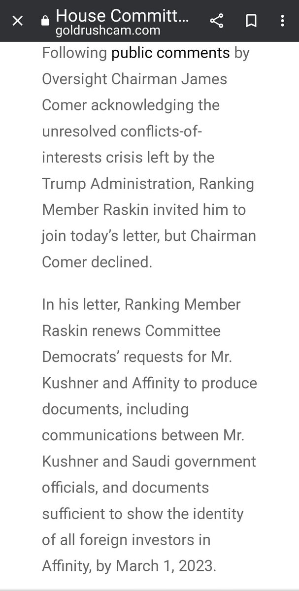 <a href="/RepJamesComer/">Rep. James Comer</a> <a href="/FaulknerFocus/">The Faulkner Focus</a> <a href="/HARRISFAULKNER/">HARRISFAULKNER</a> <a href="/FoxNews/">Fox News</a> Let's  continue this conversation, shall we?