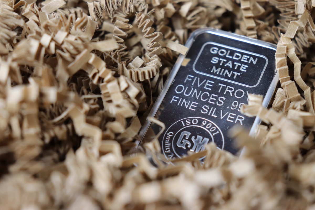 InvestorCrate's tweet photo. Since its founding in 1974, Golden State Mint has set the standard for excellence in the precious metals industry, producing superior bullion products for collectors and investors worldwide. A true masterpiece crafted by one of America's premier mints.
How many #goldenstatemint bars or coins do you currently own?
.
.
.
.
#preciousmetals #silver #bullion #gold #silverstacking #mint #silverbullion #silverstacker #coins #rounds #goldbullion #silvercoins #silverbars #silverbar #silvercoin #finesilver #goldcoins #silverporn #coincollecting #stackingsilver #coin #silvercommunity #numismatics #goldcoin #investment #investing #money #goldstacking #coincollector
